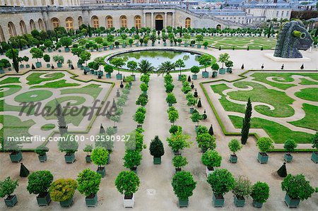 Orangerie, Gärten von Versailles, Versailles, France, Frankreich