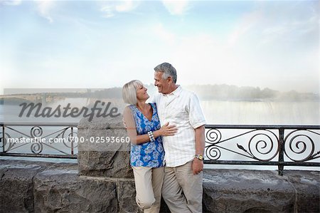 Couple at Niagara Falls, Ontario, Canada