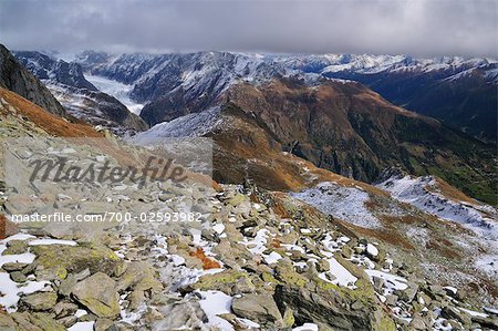 Fieschertal from Eggishorn, Switzerland