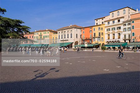 Piazza Bra, Verona, Venetien, Italien