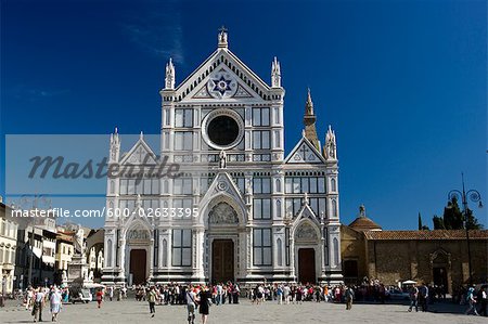 Basilica di Santa Croce, Florence, Tuscany, Italy