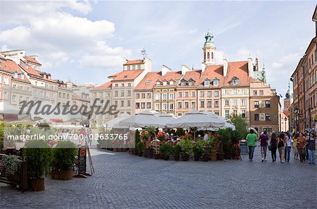 Old Town Market Place, Old Town, Warsaw, Poland