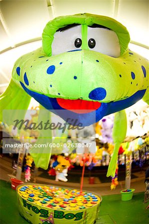 Prix de grenouille à la foire, Toronto, Ontario, Canada