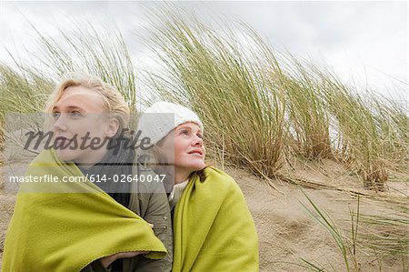 Women at the coast