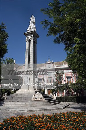 Plaza del Triunfo, Séville, Andalousie, Espagne