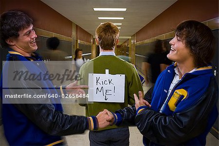 High School Jocks and Nerd.