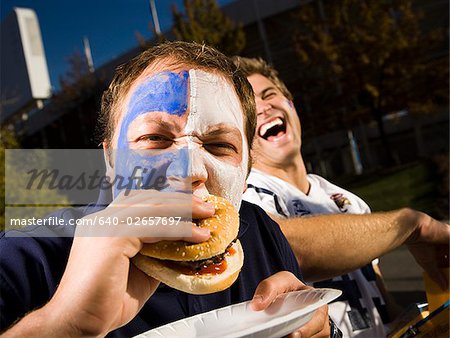 party d'avant match avant un match de football