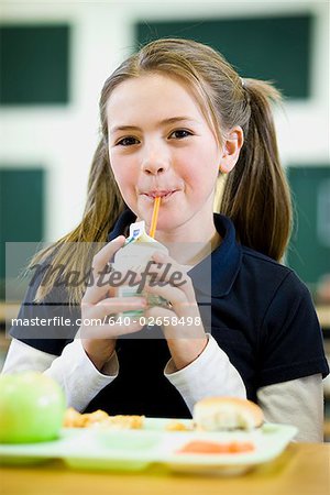 déjeuner de l'école