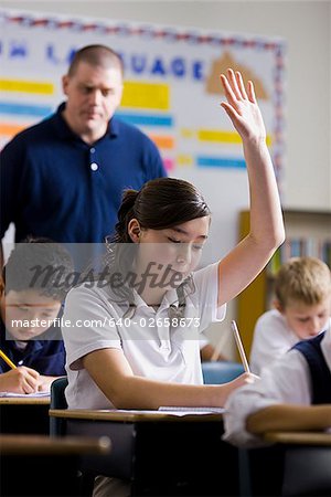 enfants à l'école