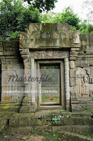 Structure at Angkor Thom Near Baphuon, Angkor, Cambodia