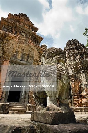 Temple de Preah Ko, Angkor, Cambodge