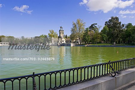 Parque del Retiro, Madrid, Spanien