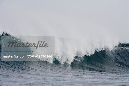 Waves at Chickens Surf Break, North Male Atoll, Maldives