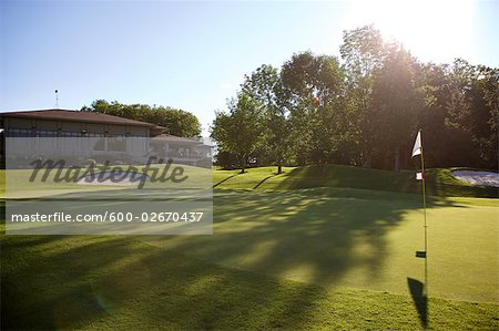 Putting-Green, Burlington, Ontario, Canada