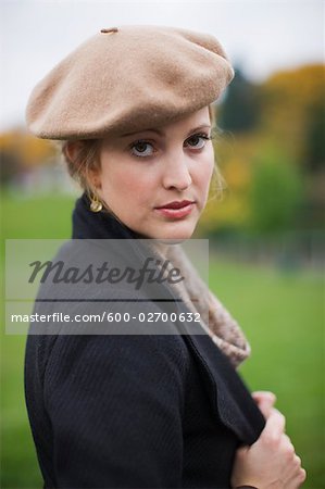 Portrait of Woman, Portland, Oregon, USA