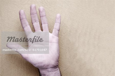 Close-up of Man's Hand