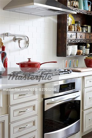 Stove in Kitchen