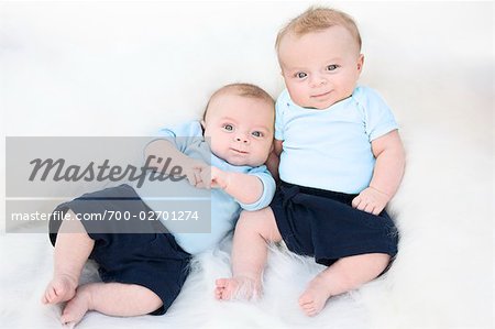 Portrait of Twin Boys