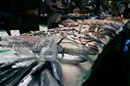Fish Market, Barcelona, Catalunya, Spain
