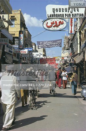 Scène de rue, Lahore, Punjab, Pakistan, Asie