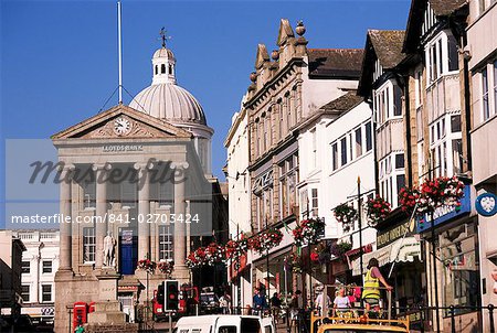 Haus aus dem 1838, Market Jew Street, Penzance, Cornwall, England, Vereinigtes Königreich, Europa zu vermarkten.