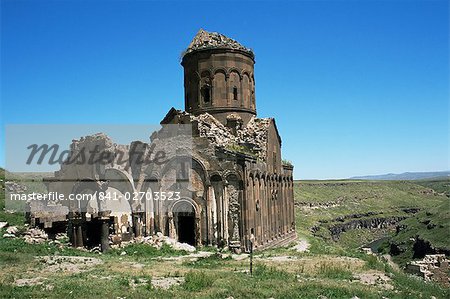 Armenian church of St. Gregory, dating from 1215, Ani, UNESCO World Heritage Site, northeast Anatolia, Turkey, Asia Minor, Eurasia