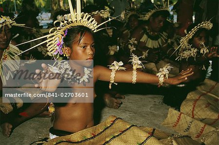 Danseuse, île Christmas, Kiribati, Pacifique