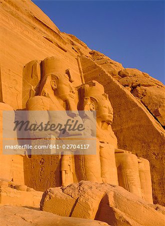 Statue von Ramses II, Abu Simbel, Ägypten