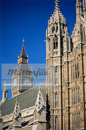 Big Ben und die Häuser des Parlaments, UNESCO Weltkulturerbe, London, England, Vereinigtes Königreich, Europa