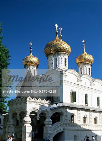 Cathédrale de la Trinité au monastère Ipatiev, Kostroma, l'anneau d'or, Russie, Europe