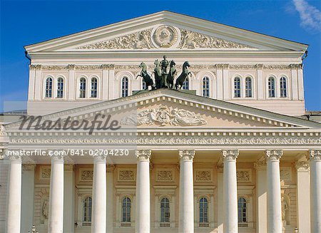 The Bolshoi Theater, Moscow, Russia