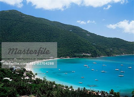 Cane Garden Bay, Tortola, britische Jungferninseln, Karibik, Mittelamerika