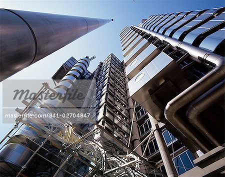 Lloyds Building, Architekt Richard Rogers, City of London, London, England, Vereinigtes Königreich, Europa