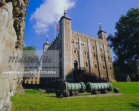 La tour blanche, tour de Londres, Londres, Angleterre, RU