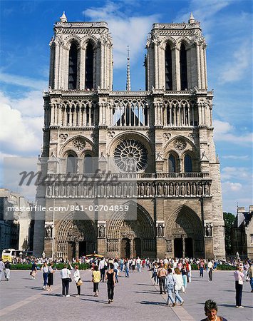 Notre Dame Cathedral, Paris, France, Europe