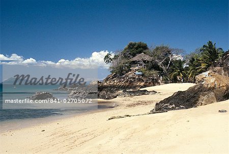 Beach, Nosybe Island, Nosy Komba, Madagascar