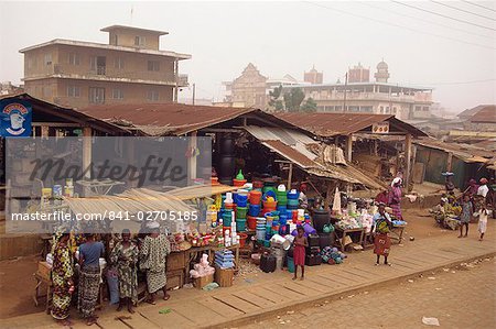 Scène de rue, Porto Novo, Bénin, Afrique de l'Ouest, Afrique Scène de rue, Porto Novo, Bénin, Afrique de l'Ouest, Afrique