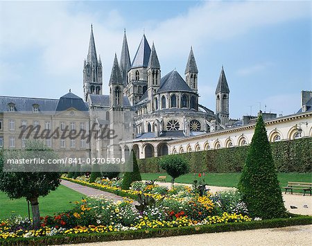 St. Stephens Christian church, Abbaye aux Hommes, Caen, Basse Normandie (Normandy), France, Europe