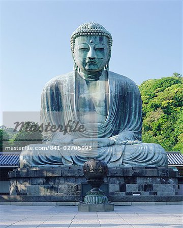 Daibusu (the Great Buddha), Kamakura, Tokyo, Japan