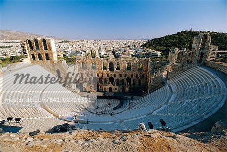 Theatre of Herodes Atticus, The Acropolis, Athens, Greece, Europe