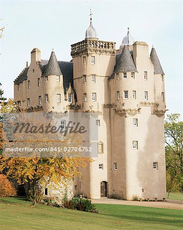 Château de Craigievar, Aberdeenshire, région des Highlands, Ecosse, Royaume-Uni, Europe Château de Craigievar, Aberdeenshire, région des Highlands, Ecosse, Royaume-Uni, Europe
