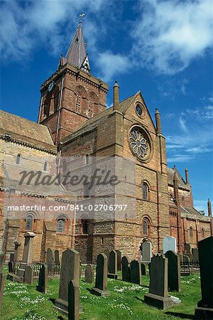 St. Magnus cathedral, Kirkwall, Orkney Isles, Scotland, United Kingdom, Europe