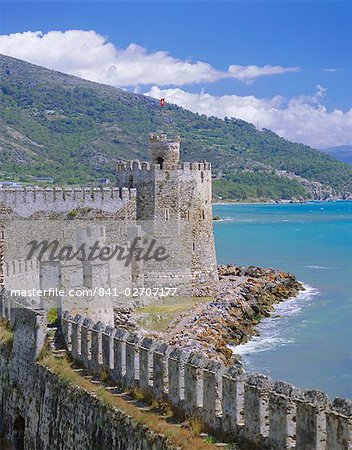 Anamur château, Cilicie, Anatolie, Turquie, Asie mineure, Asie