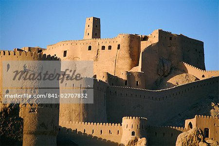 The inner citadel, Arg-e Bam, Bam, Iran, Middle East