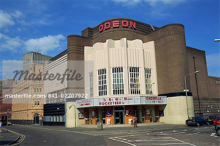 Leicester Odeon, on the corner of Queen Street and Rutland Street, Leicester, England, United Kingdom, Europe