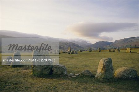 Castlerigg Stone Circle (the Druid's Circle), Lake District National Park, Cumbria, England, United Kingdom, Europe Castlerigg Stone Circle (the Druid's Circle), Lake District National Park, Cumbria, England, United Kingdom, Europe