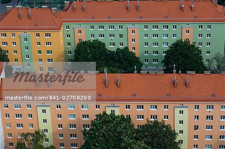 Public housing blocks, Vienna, Austria, Europe