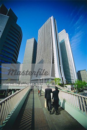 Quartier financier, Tokyo, Japon Quartier financier, Tokyo, Japon