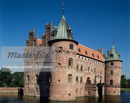 Castle, Odense, island of Funen (Fyn), Denmark, Scandinavia, Europe
