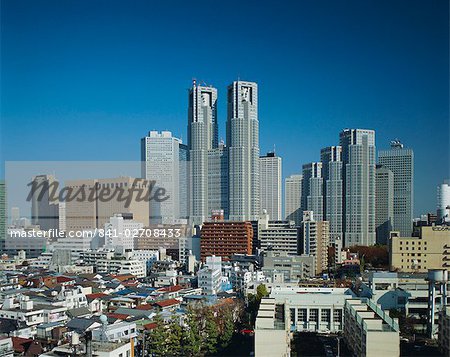 Shinjuku skyline, Tokyo, Honshu, Japon, Asie Shinjuku skyline, Tokyo, Honshu, Japon, Asie